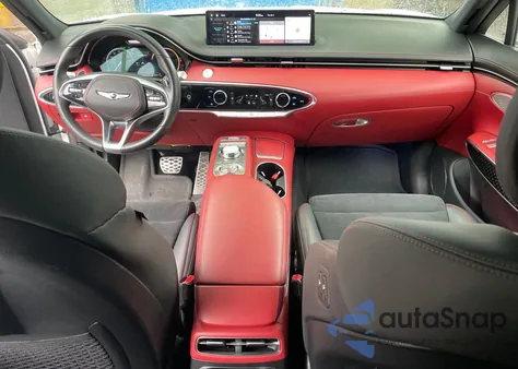 2022 Genesis Gv70 3.5T Awd Sport из США, поврежденный, VIN KMUMCDTC5NU011241